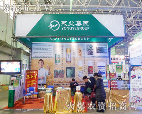 永業(yè)集團(tuán)在展會(huì)上為客戶耐心講解