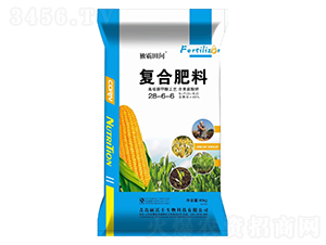 高塔脲甲醛工藝含黃腐酸鉀復合肥料28-6-6-獨霸田間-碩沃豐